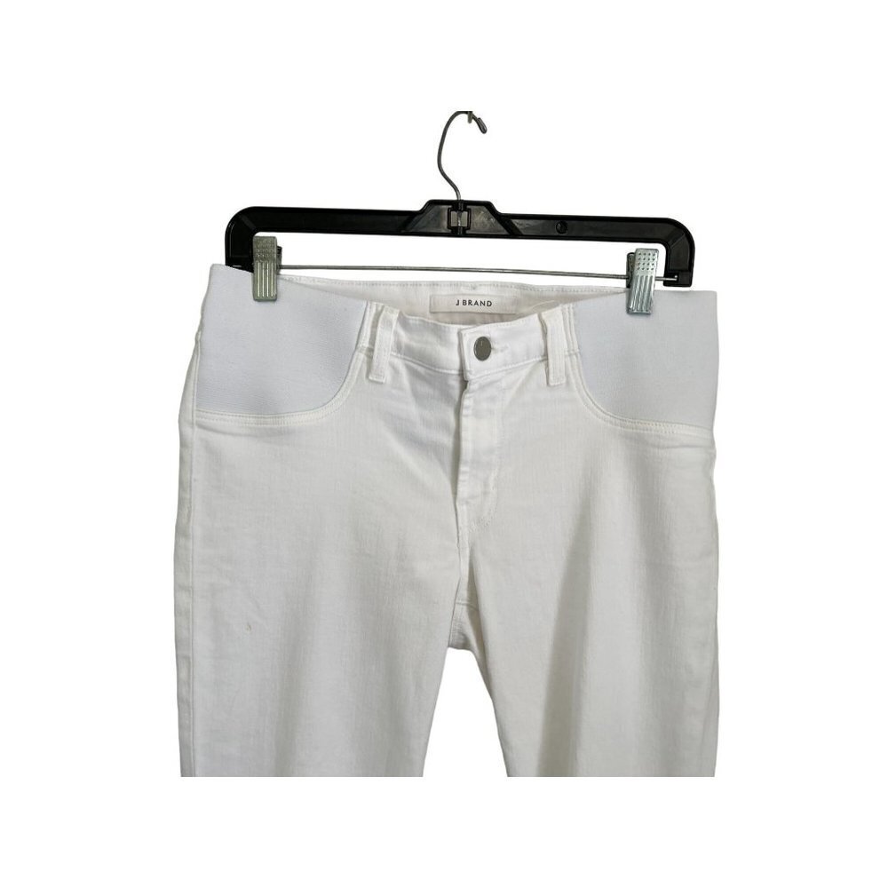 J Brand White Jeans Adjustable SIDE PANEL Size 28
